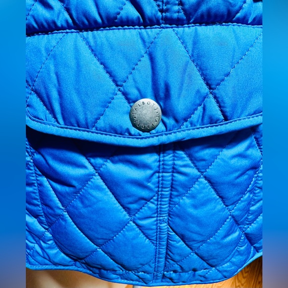 Talbots blue quilted Jacket. Size small. New with tags - Picture 2 of 6